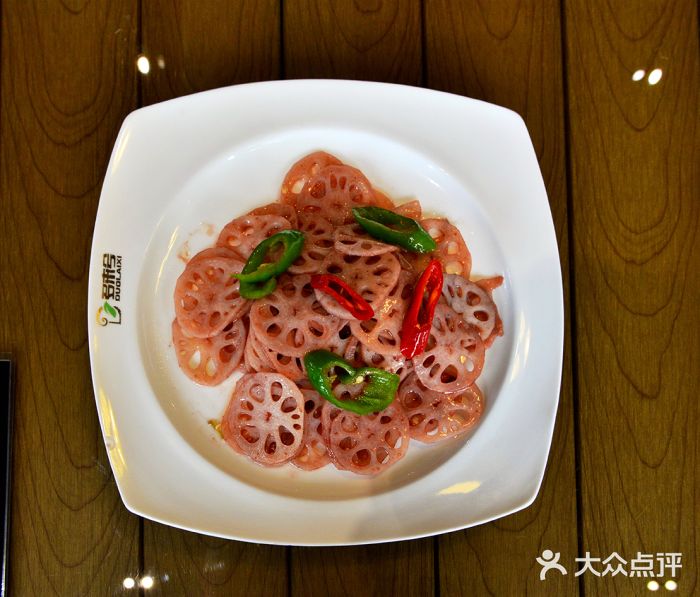 多来兮港式早晚茶南乳炒藕片图片