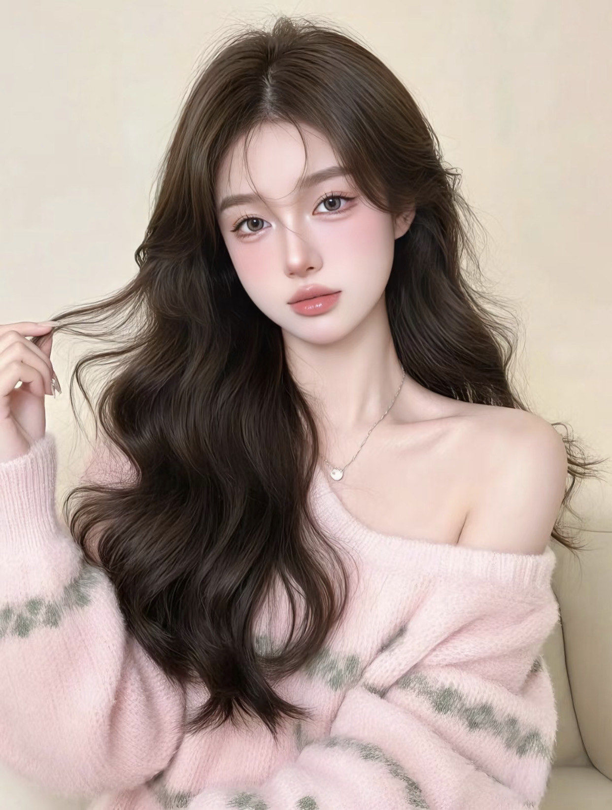 气质长发 简单几步