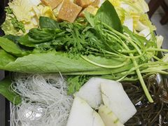 蔬菜拼盘-原柳滩高台阶涮羊肉