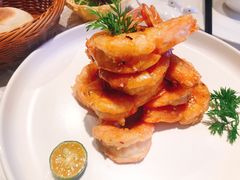 蜜汁酥皮虾-四季民福烤鸭店(王府井灯市口店)