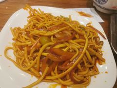 牛肉炒拉条-丝路伊兰·兰州牛肉面(牛街总店)