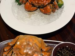 -广州万富希尔顿酒店·感趣自助餐厅·金秋蟹宴生蚝海鲜刺身