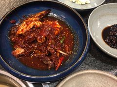 -草家酱蟹炭火烤肉店(珲春南路一店)