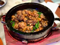 酱爆石锅蛙-绿茶餐厅(松江万达店)