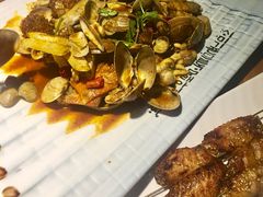 辣炒海鲜拼盘-伊爽串吧