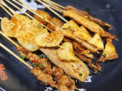 烤五花肉-何师烧烤·香辣蟹·川菜·30年老品牌(太古里旗舰店)