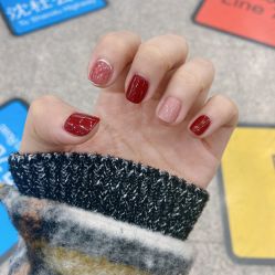 -手牵手美甲