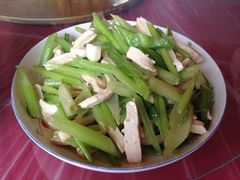 水芹干丝-小陆莲花蟹园农家乐(莲花岛店)
