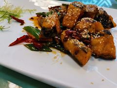 香煎糍粑鱼-长春观斋补堂素菜馆