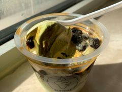宇治金时抹茶双旋圣代-肯德基(蓝桥店)