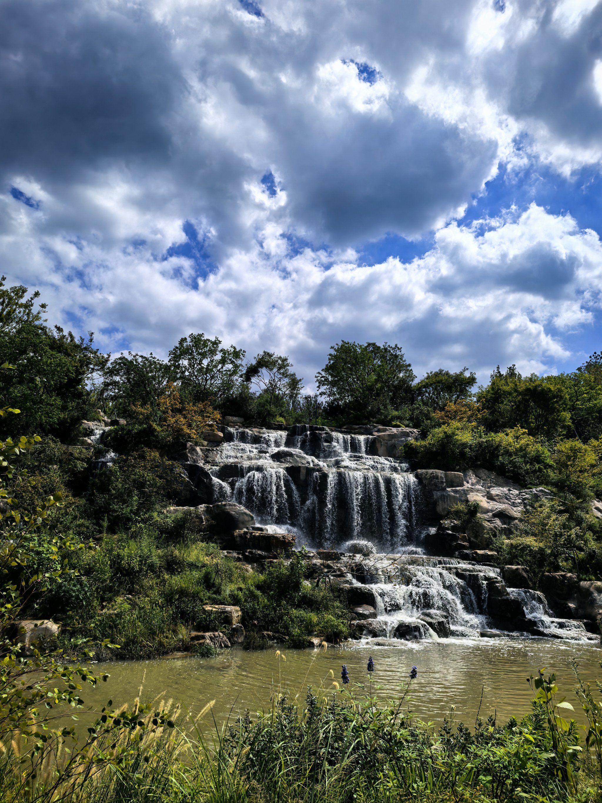 眼前的风景太美了