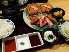 特选牛肉套餐-牛カツ京都勝牛(河原町蛸薬師店)