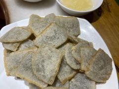 老北京炸灌肠-京门老爆三·铜锅涮肉 爆肚(安贞桥店)