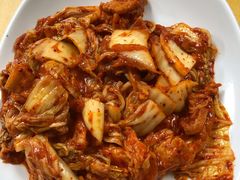 辣白菜炒五花肉-屋里家延边朝鲜族冷面(南园店)