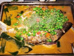 鲜青椒烤鱼-探鱼·鲜青椒爽麻烤鱼(番禺万达店)