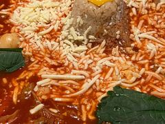 芝士火山炒年糕-包装马车·韩国料理·포장마차