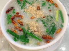 韭菜蚕蛹粥-小榄人家酒楼(民安店)