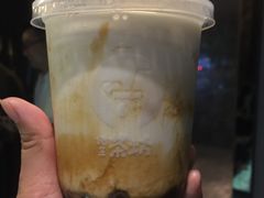 黑糖珍珠鲜牛乳-捞王猪肚鸡火锅(昆山店)