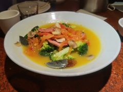 上汤西兰花-绿茶餐厅(华联万柳店)