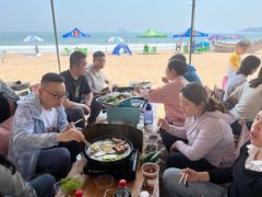 -山海一众流清河沙滩露营地·团建拓展·沙滩烧烤