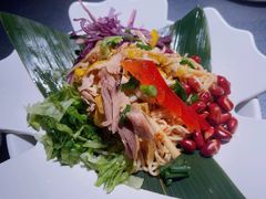 鸡丝拌拌面-探鱼·鲜青椒爽麻烤鱼(番禺万达店)