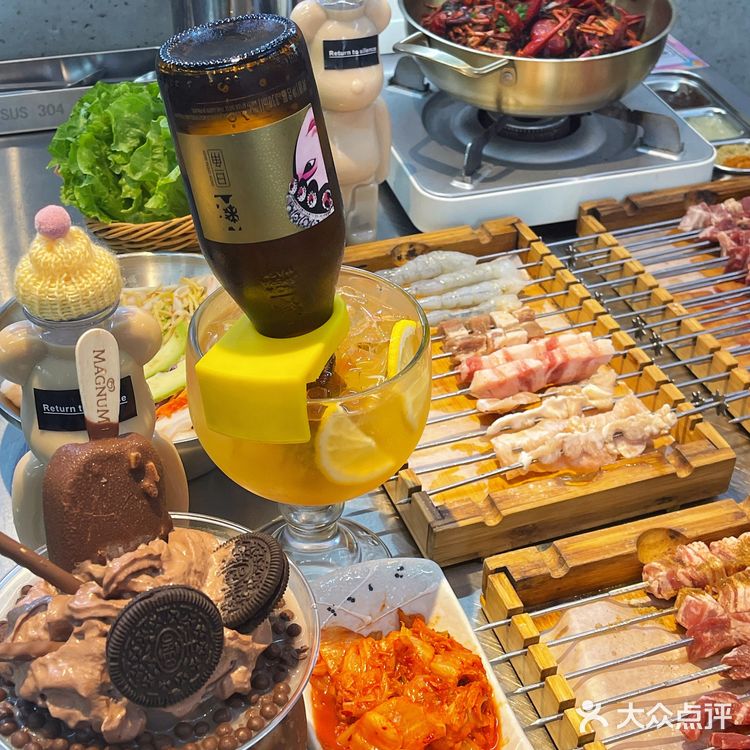 报❗️我在合肥一家烤串店吃到泡菜坛子冰淇淋