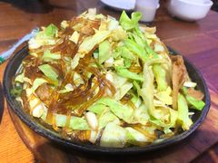 铁板包菜炒粉丝-津沽小院(大直沽总店)