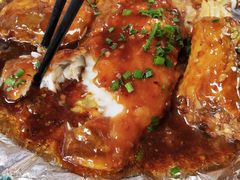 石板碟鱼肉-苏城小院·园林精致苏州菜(斜塘老街店)