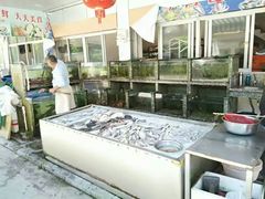 水产区-霞涌市场海鲜摆卖区