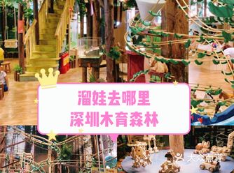 一起到木育森林开心玩耍吧