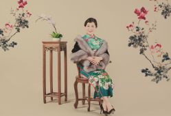 -时光纪亲子全家福照相馆(静安店母女写真父母纪念照)