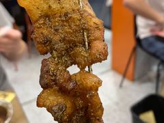 五花肉-宝记烧烤·碳锅羊肉·羊蝎子火锅·夜食社(文体路创始店)