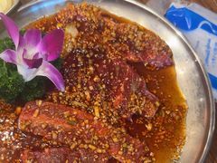 -明洞阿姨·韩式酱蟹烤肉·创意料理(三元桥店)