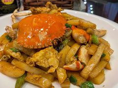 青蟹炒年糕-健眺小海鲜(临海后山店)