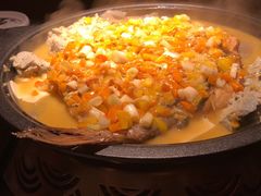 黄金酸辣味烤鱼-吞鱼兽麻辣烤鱼(万达店)