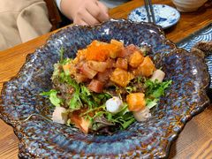 海鲜沙拉-樱の花亭日本料理店