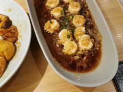 蒜蓉粉丝蒸虾仁-蜜桃餐厅·伴山(绿宝广场店)