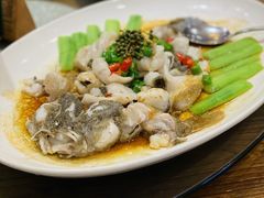 青花椒蒸笋壳鱼-猪肉婆私房菜(容桂总店)