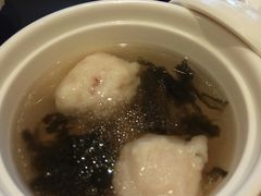 紫菜鱼丸汤-百事佳烧鸭牛腩(上海虹桥站店)