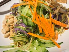 鸡丝蔬菜三色面-雨后行菜(报慈北路店)