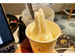 椰蓉冰淇淋-茶是一枝花泡茶店