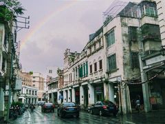 -海口骑楼小吃街