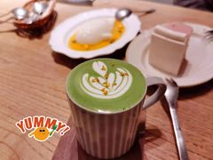 抹茶拿铁-無早咖啡