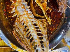 烤巴掌耗儿鱼-袁师傅烤肉(弹子石店)