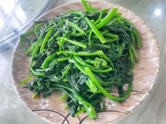 蒜蓉炒菜心-区海鸡场饭店(石壁店)