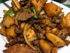 馕丁炒肉-新疆巴州金丝特餐厅(大钟寺店)