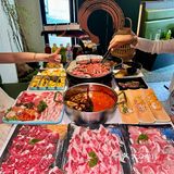 在空海，烤肉+寿喜锅，一次性畅吃太爽了