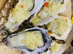 炭烧蒜蓉生蚝-贞姨美食·老字号海鲜大排档