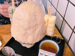 招牌芋泥かき氷-WONDER ICE 萬得冰田(建設路总店)