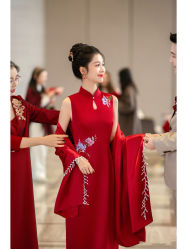 -禾米旗袍妈妈装礼服定制(嘉业国贸店)